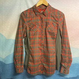 REI Long Sleeve Button Down Shirt